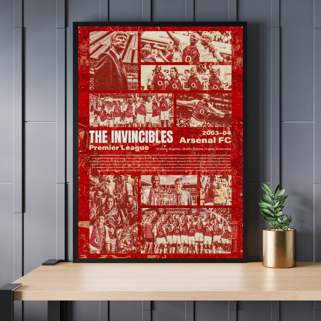 Arsenal FC "The Invincibles" | Poster