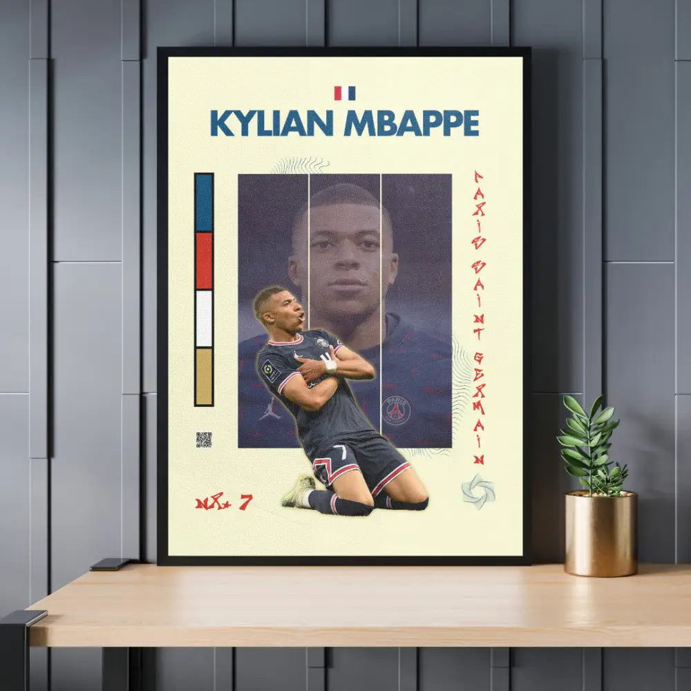 Kylian Mbappe | Poster