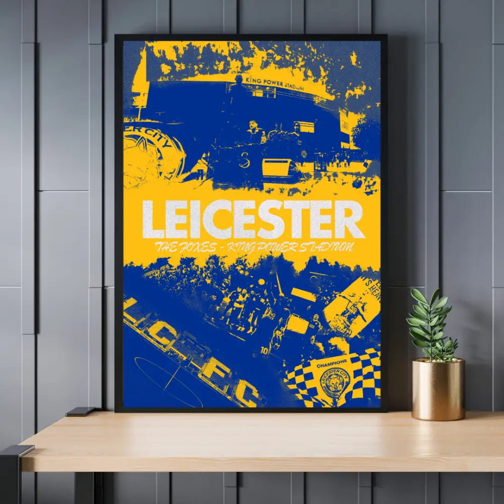 Leicester ’The Foxes’ | Poster