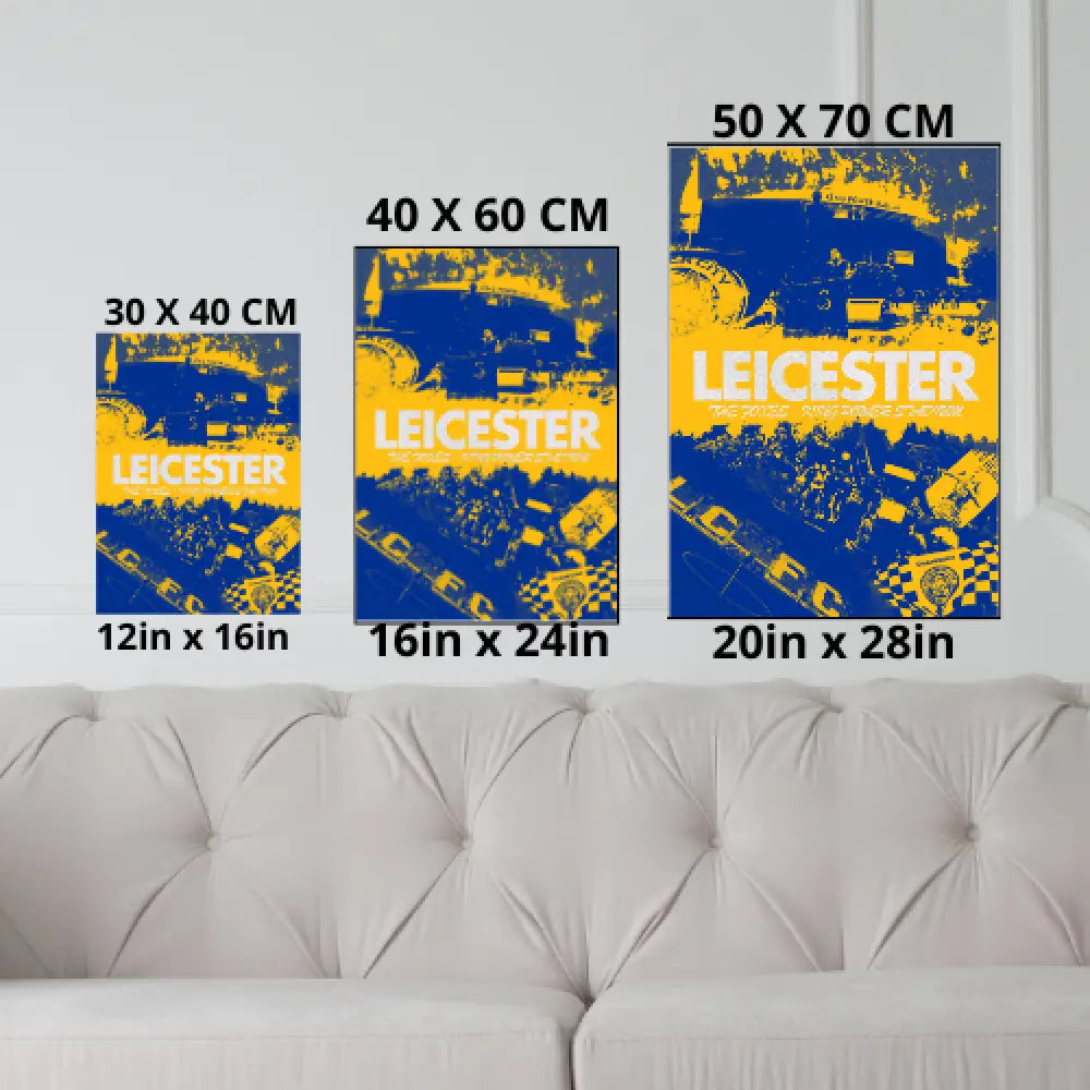 Leicester ’The Foxes’ | Poster